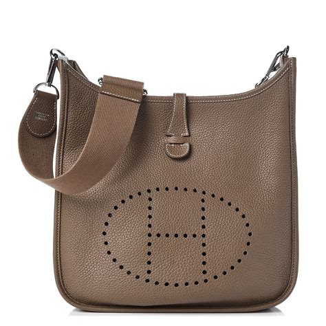 hermes clemence evelyne iii pm|hermes evelyne pm price.